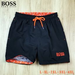 thumbnail for Shorts de corrida casuais de verão para homens, com letras, comércio exterior original, esportes, soltos, respiráveis, de secagem rápida, atacado, calças curtas.