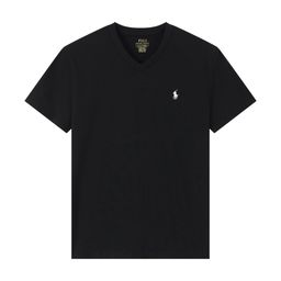 thumbnail for Summer Pure Cotton Round Neck Short-Sleeved Men&#039s T-Shirt with Pony Logo Print, Casual and Fashionable Short-Sleeved, No Label, Non-Returnable