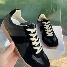 thumbnail for High-End Classic Majira Women&#039s 2025 New Moral Training Shoes for Couples Genuine Leather Casual Sneakers Lace-Up White Shoes for Men