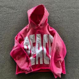 thumbnail for European and American spring and autumn new sweatshirts, fashion personality, street style letters, 3D prints, hooded long-sleeved sweatshirt tops