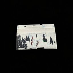 thumbnail for Printed trendy brand sports style color card bag presbyopia internal bronzing cross-border fashion printed ski golf