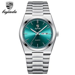 thumbnail for BUJIADA marca suíça relógio masculino de luxo ultra-fino à prova d'água relógio de quartzo masculino exportação 2507