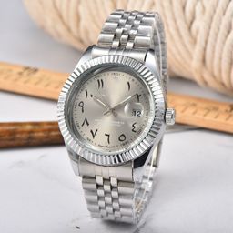 thumbnail for Quartz Watch Lau Logbook Series Casual Fashion Arabian Steel Band Quartz Watch Factory Outlet