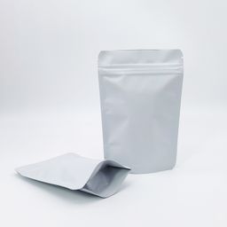 thumbnail for Color matte aluminum foil ziplock bag matte double-sided aluminized bone bag food packaging bag jewelry seal mouth plastic bag