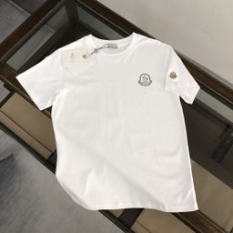 thumbnail for High version new cotton Mon covered with printed cler mouth velcro short sleeve unisex t-shirt top couple outfit