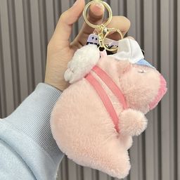 thumbnail for Cappibala Doll Keychain Pendant Small Jewelry Plush Toy Children&#039;s Small Gift Stall