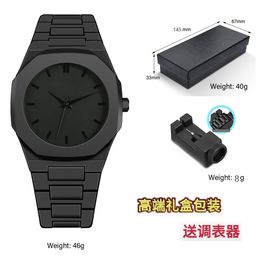 thumbnail for Relógios de Designer Italiano Black Warrior Dopamine para Homens e Mulheres, Relógio de Quartzo Simples e à Prova d'Água de Alta Qualidade para Estudantes