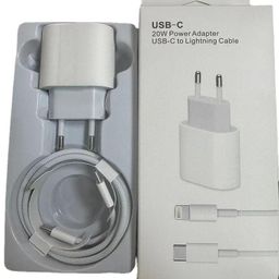 thumbnail for U.S. and European regulations pd20w mobile phone charging head is suitable for Apple 15 charger ipad suit pd data cable 30w