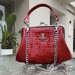 thumbnail for [High Quality] Small Bag Women's 2025 New Niche Design Crossbody Mobile Phone Bag Queen Mother Mouth Dumpling Bag