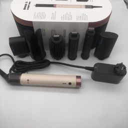 thumbnail for HS09 foreign trade bluetooth, seven-in-one hairdressing curling iron, non-damaging hair dryer, hair care styling, dry curling straight three-in-one