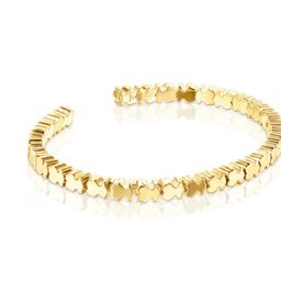 thumbnail for European and American bracelet titanium steel bear open bracelet fashion high sense ladies bracelet does not fade