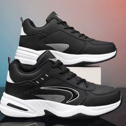 thumbnail for Large Size Men&#039s Shoes Autumn and Winter Full Leather Shoes Traditional Retro Sports Shoes Adult Travel Shoes Anti-Slip Bottom Running Shoes