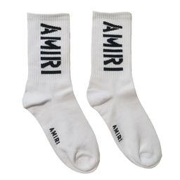 thumbnail for Spot Rhude Letter Trendyy Brand Wholesale Mid-Calf Socks Street Trendy Male and Female Couple Cross-Border Amiri Versatile Socks
