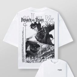 thumbnail for Foreign trade hit YOUNGLA men's T-shirt Attack on Giant anime co-branded printed short-sleeved European cotton T-shirt