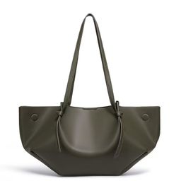 thumbnail for New cross-border premium commuter large-capacity mother-child tote bag, niche design, European and American vintage single-shoulder women's bag