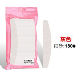 thumbnail for Cross-border spot stainless steel heart tearable replacement sandpaper nail file metal rubbing strip double-sided replacement sponge rubbing