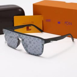 thumbnail for European and American trends Lo home large frame one-piece style goggles donkey home reflective sunglasses cross-border domestic sales matching sunglasses fashion recovery