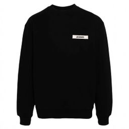 thumbnail for 25 Autumn New Collection Men&#039s Clothing Jac Letter Embroidery Versatile Printed Trendy Pullover Long Sleeve Top Crew Neck Sweatshirt