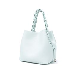 thumbnail for 2025 spring and summer textured leather commuting versatile women's bag high-end one-shoulder crossbody bag cowhide simple handbag