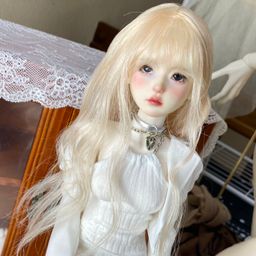 thumbnail for Doll clothes (do not sell dolls) bjd Ye Luoli Mimi Rabbit knitted tights dress 3 minutes 4 minutes 5 minutes 7075