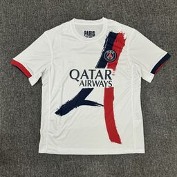 thumbnail for 242526 Real Madrid football jersey, Barcelona jersey, Brazilian shirt, World Cup training jersey printed T-shirt