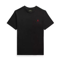 thumbnail for 25s summer. La Lauren Ralph Lauren Round Neck Solid Color All-Match Pony Embroidered Logo T-Shirt Short Sleeve