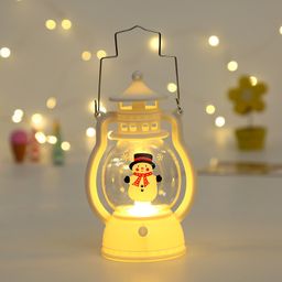 thumbnail for Christmas Pony Lantern Night Light Satchel Small Oil Lamp Kindergarten Kidsren Christmas Gift Baking Decoration Ornaments