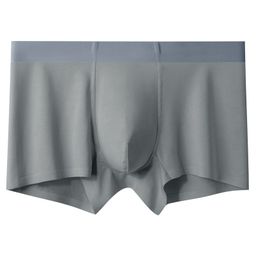 thumbnail for 60 Count Modal Men's Underwear Men's Mulberry Silk Inner 7A Antibacterial Seamless Breathable Boys Boxer Shorts