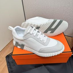 thumbnail for H Brand Men's Shoes in Stock 25 New Summer Breathable Casual Sports Shoes Couple Style Lace-Up Genuine Leather Export Shoes