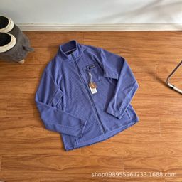 thumbnail for Cross-Border Pata Outdoor R1 Bata Autumn and Winter Warm Stand-Up Collar Zipper Fleece Liner Base Cardigan Men's and Women's Jacket