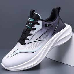 thumbnail for 男鞋新款软底运动休闲鞋男潮流百搭透气网面鞋轻便跑步鞋男