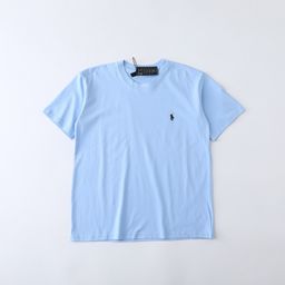 thumbnail for Cross-Border Foreign Trade Embroidered Ralph Lauren Rl Round Neck Short-Sleeved Men's Summer Polo Casual Cotton T-Shirt