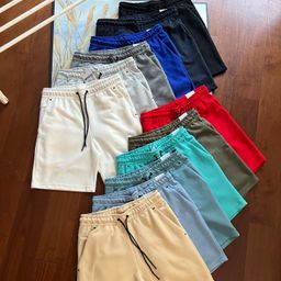 thumbnail for 2024Dirll Style Techfleece Men's Knitted Side-Sealed Sports Casual Shorts Five-Point Shorts Short Style