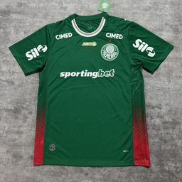 thumbnail for In-Stock Dropshipping Brazilian League 2627 Palmeiras Home and Away Football Jerseys Men's Long-Sleeve Training Shirts Retro