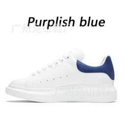 thumbnail for Mcqueen White Shoes 2022 Spring New Thick-Soled Heightening Sneakers Women's Casual Couple Style Platform Shoes Versatile Trbottomy Shoes