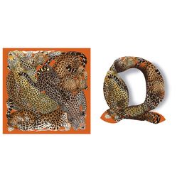 thumbnail for Original 2024 Summer French Retro Silk Scarf for Women, Autum Style, Fashionable K-Style, Versatile 53cm Mid-To-High-End