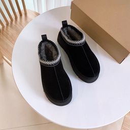 thumbnail for Gigi winter platform TAZZ ethnic style women's thickened warm cotton slip-on slip-on snow boots couple straddle