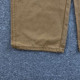 thumbnail for Trendy fashion high street embroidered badge wash cargo denim trousers logging pants
