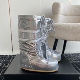thumbnail for High-End 25Ss Autumn and Winter New Moon Boots Snow Boots Series with Internal Height Increase, Non-Slip, Warm, Cute and Quirky Ski Shoes Short Boots