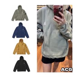 thumbnail for [Special Benefits] Original Quality ACC Wolf Tree Classic Embroidered Logo Fleece Hood