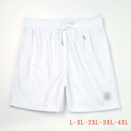 thumbnail for Calças casuais masculinas de cor sólida e moderna, retas e soltas, tamanho grande, com cordão e bordado.