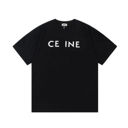 thumbnail for Correct version CE home 24 new classic basic letter printing men&#039;s and women&#039;s loose explosions net red T-shirt short sleeve