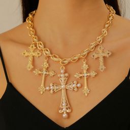 thumbnail for European and American Cross-Border Ins Dopamine Color Rope Heavy Weaving Ocean Style Starfish Turtle Butterfly Pendant Necklace for Women