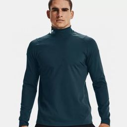 thumbnail for Brand Logo in stock Sports Tight Long Sleeve Collar Quick-drying Top Basketball Running Training fleece-lined Base Jacket for Men
