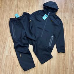 thumbnail for 26. Overseas version of the century co-branded NOCTA men's zipper casual sweatshirt hooded jacket sports suit FD8454