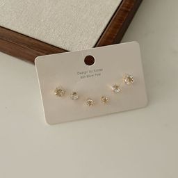 thumbnail for Set of 6! Shopkeeper super push! Exquisite suit Earrings Niche Design Sense Earrings for Women High-end Sense Earrings for Women