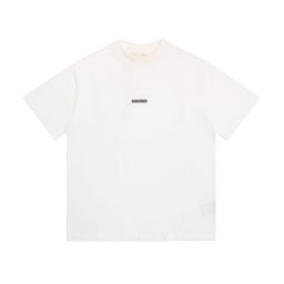 thumbnail for High-quality American High Street English Print Letter T-shirt, multi-color loose men's and women's casual short-sleeved tops