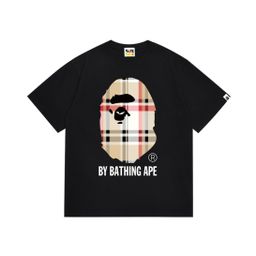 thumbnail for BAPE TShirt 2024SS Summer Ape Head Little Monkey Camouflage Uni** Short Sleeved Crew Neck T-Shirt Men