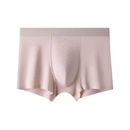 thumbnail for 60 Count Modal Men's Underwear Men's Mulberry Silk Inner 7A Antibacterial Seamless Breathable Boys Boxer Shorts