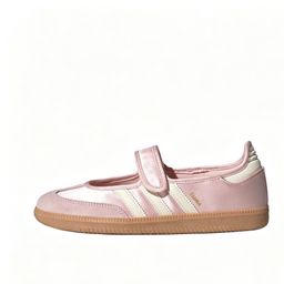 thumbnail for 2025 Classic Replica Board Shoes New Mary Jane Velcro Buckle Imitation Slippery Rubber Sole Ballet Girl